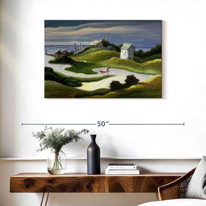 Lilie Chilmark, paysage, H 24 po x l 36 po