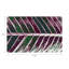 Tropical Leaf Vegan Leather Rectangle Pebble Placemat-1796008007