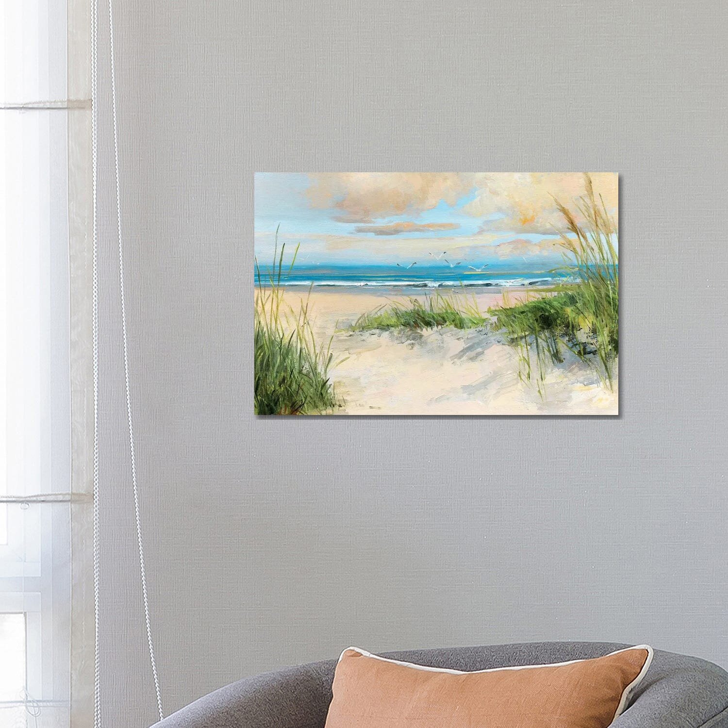 iCanvas Catching the Wind by Sally Swatland - Painting Print | Wayfair