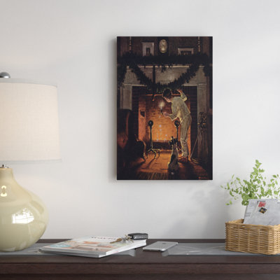 Is He Coming? by Norman Rockwell - Print on Canvas