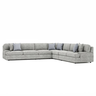 Bernhardt Serena 5 - Piece Upholstered Sectional