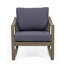 Fauteuil d'appoint simple et simple
