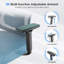 Chaise de bureau pivotante Recling avec support lombaire réglable et appui-tête et accoudoirs-130840989
