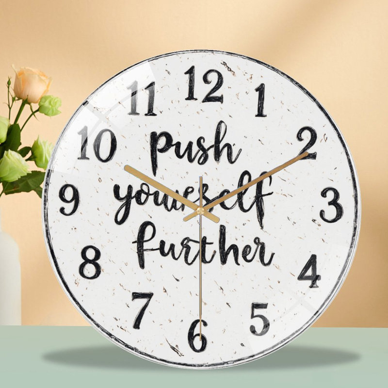 Horloge murale 12 po