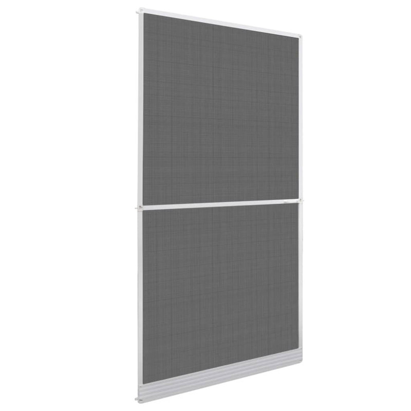 Moustiquaire pour portes vidaXL, Blanc, 39,4 po x 84,6 po