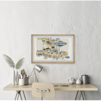 " Las Vegas Sites Illustrated Map "