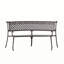 Banc de jardin en aluminium Vanscoy-110141754