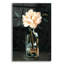 Art mural en verre épique «Dark Rose Arrangement 1» par Emma Caroline, 16 po x 24 po-450837966