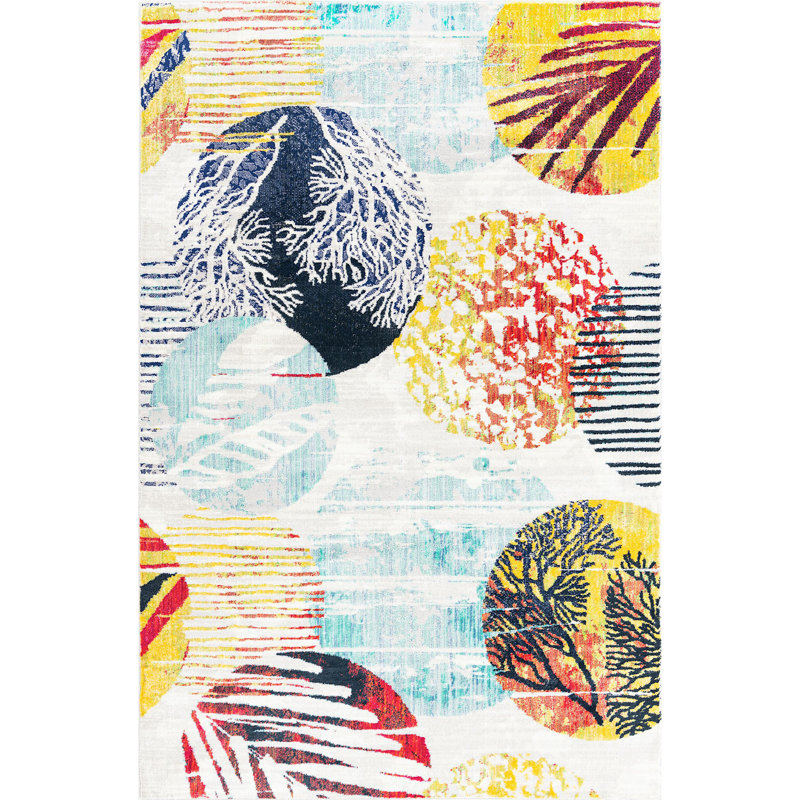Odebolt Indoor Rug, Retangle 6' x 9'