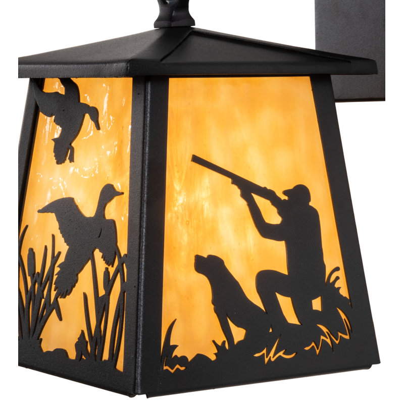 Rustic Lodge 1 - Light Outdoor Wall Lantern