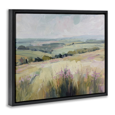 Cadre flottant Summer Meadow Viewpoint, design par Svetlana Aleynikova