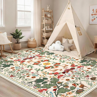 Animal Print 160cm X 230cm Area Rug
