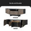 Crédence de rangement l 62,99 po Kaemen