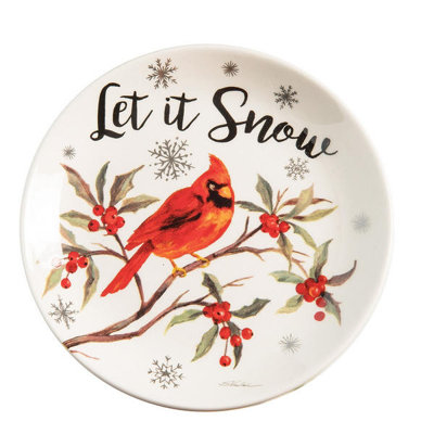 Stoneware Decorative Plate 1