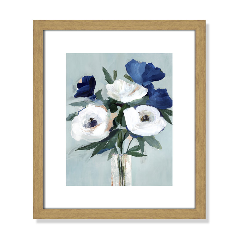 The Day I Met You - Cadre photo, reproduction d'art sur papier, H 15 po x l 13 po x P 0,75 po, Papier avec cadre beige