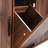 Kitchen Island With Trash Can, Drop Leaf Table, Adjustable Shelf, Spice Rack, Towel Walnut Brown Trolley Rack And Bin-2069754622