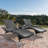 Billur Outdoor Chaise Lounge Set with Table-114810544