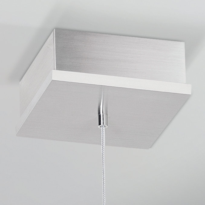 Levis 1 - Light Aluminum Unique/Statement Pendant