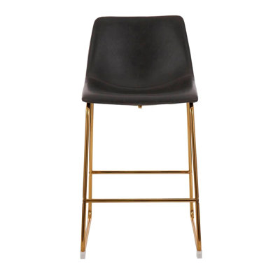Landon Gold Stool 26" (Set Of 3)