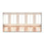 Lukach 50cm W x 100cm L Glass Peel and Stick Panel