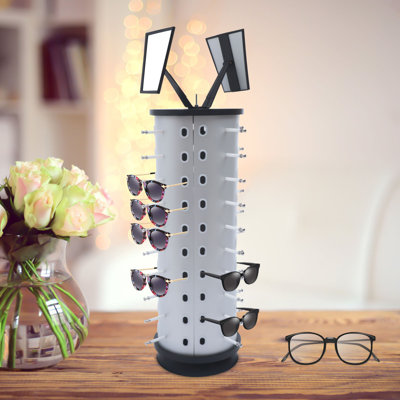 Présentoir à lunettes de soleil rond 35,43 "(40 paires)