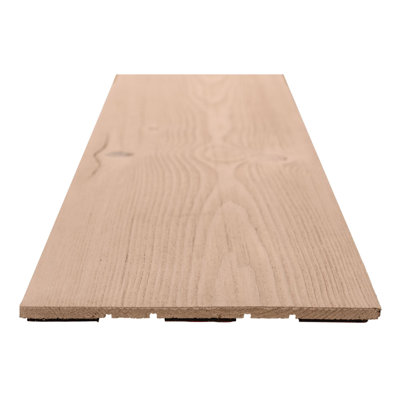 5-1/8" X 46-1/2" x 3/16" Peel and Stick Solid Wood Wall Paneling