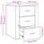 35cm W Manufactured Wood Bedside Table-213669756