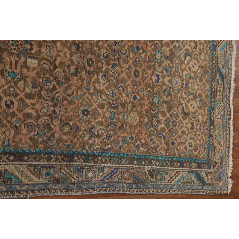 All-Over Traditional Runner Rug 4x13