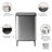 Brabantia Bo Hi Touch Top Trash Can, 16 Gallon-49493555