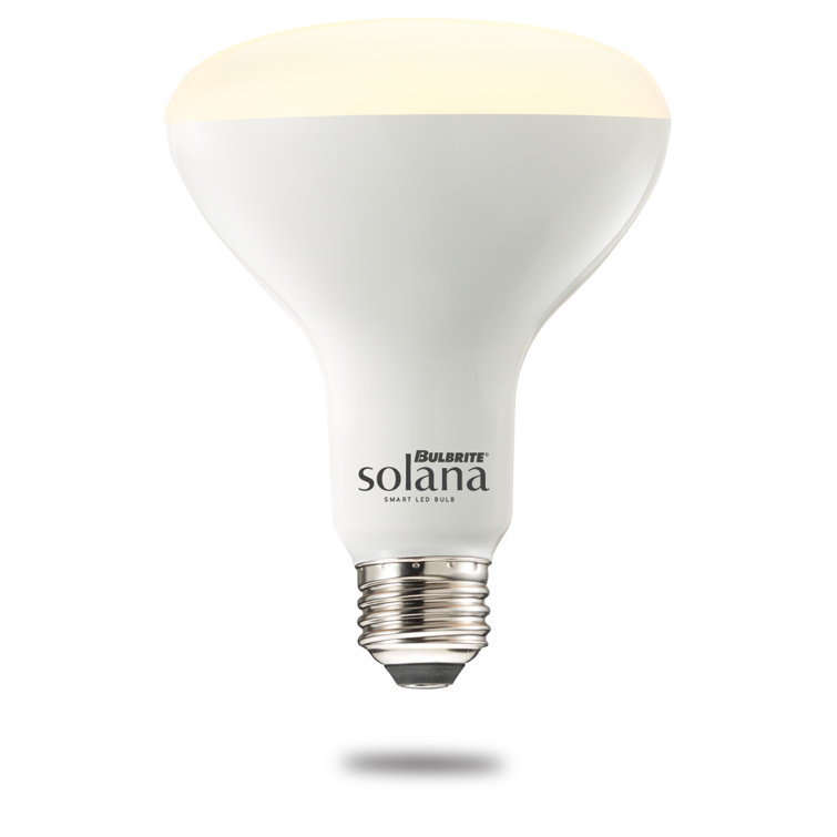Solana Ceiling WiFi Connected LED Smart Light Bulb, Single-BR30