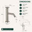 Robin Basin Mixer Tap - Brushed Nickel-1641190853