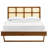 Modway Sidney Cane and Wood Platform Bed with Angular Legs-1333490568-1333490575