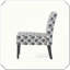 Chaise d'appoint moderne pour des sièges confortables et élégants