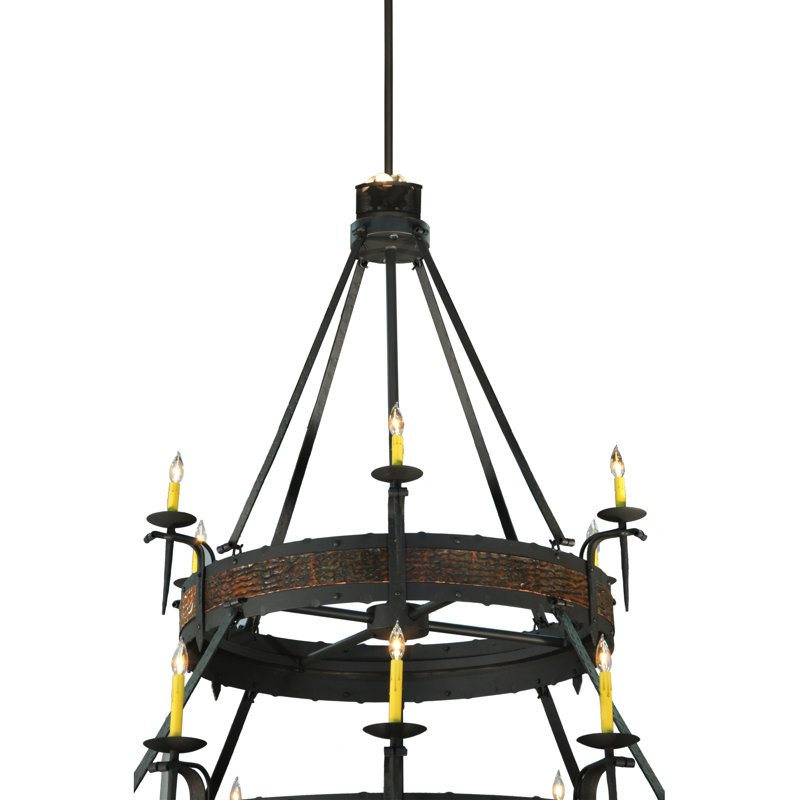Rustic Lodge 34 - Light Chandelier