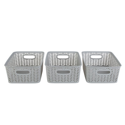 Simplify Plastic Decorative Basket
