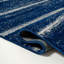 Tapis bleu marine / crème Rocus-19598927