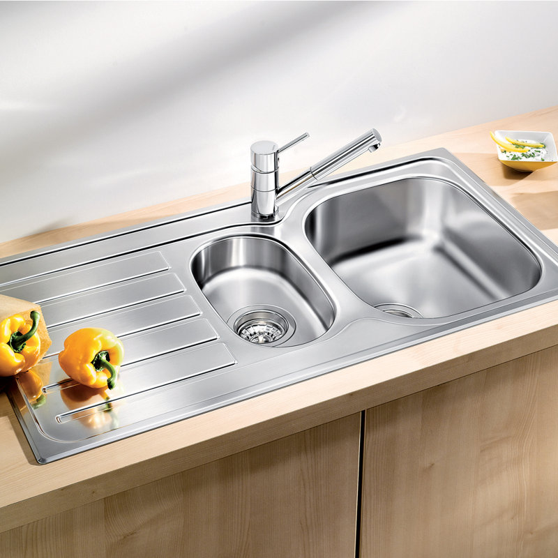 Lanis Double Bowl Inset Kitchen Sink