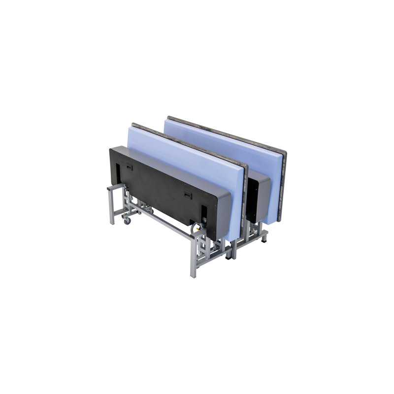 Banquette mobile pliante, H 40 po x l 48 po x P 24 po