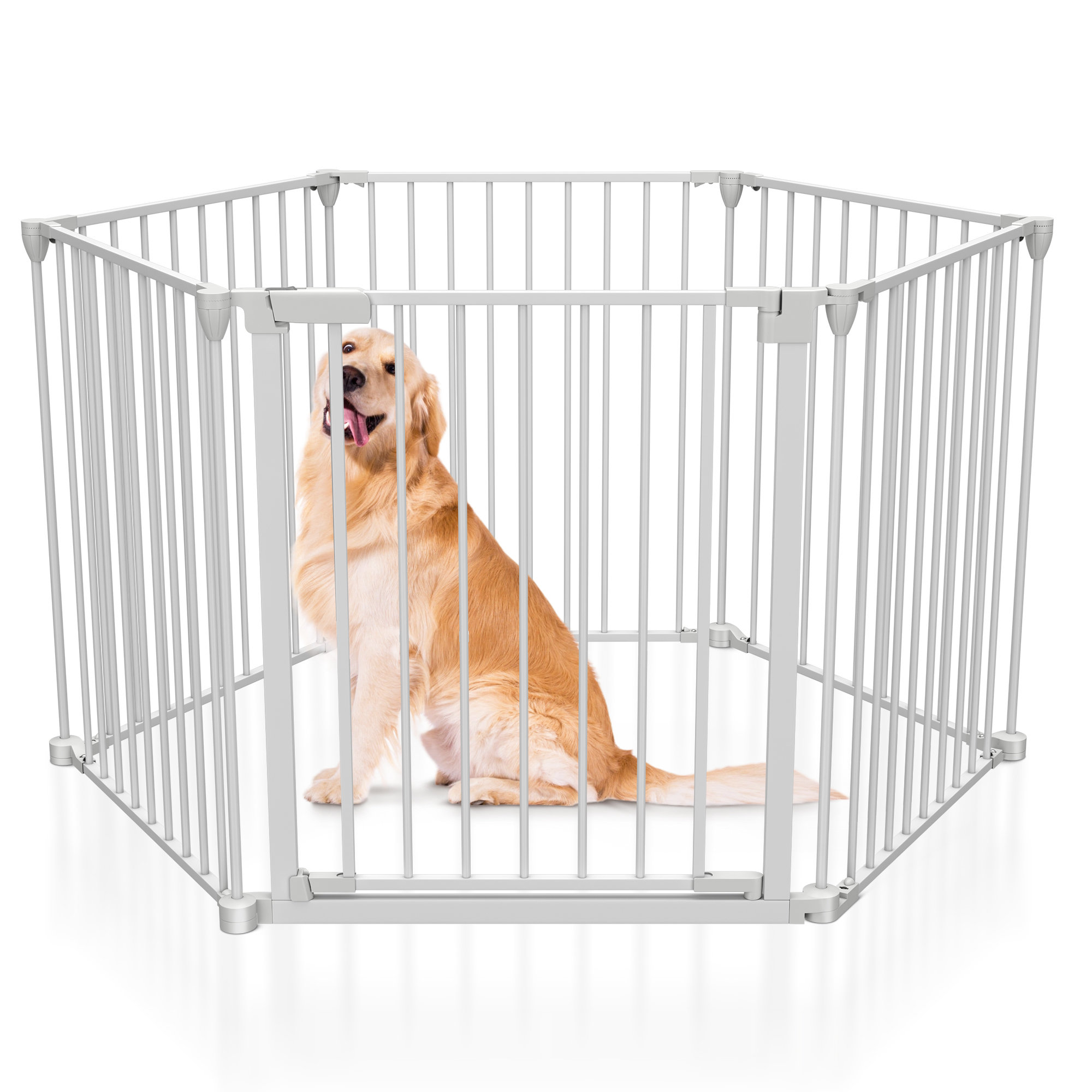 Tucker Murphy Pet™ Dehlani Extra Wide Baby Gate Dog Gate for House