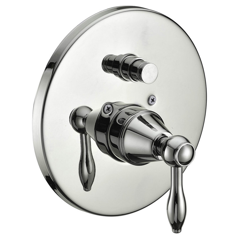 Pressure Balancing Diverter Valve Trim, Brushed Nickel