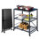 80 cm W Stainless Steel Top Prep Table with Wheels
