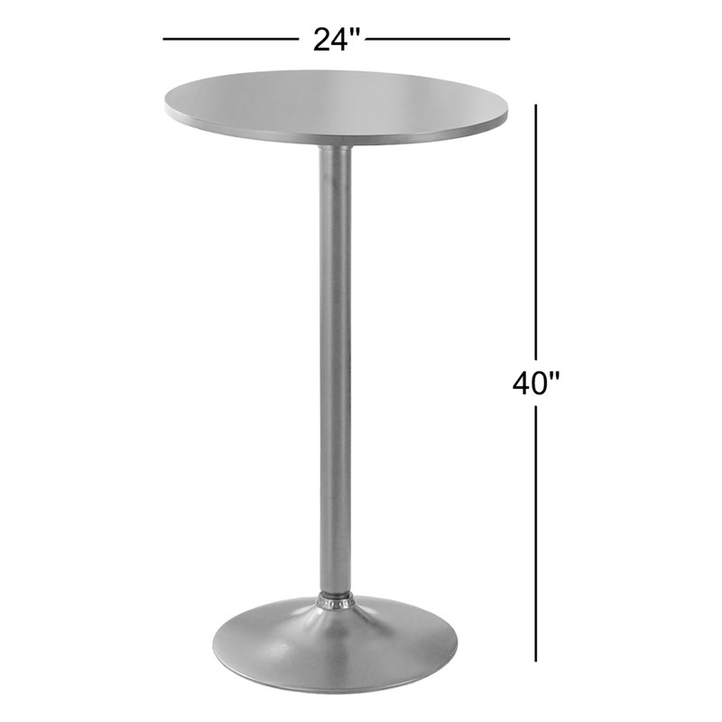 Liubomir Round Metal Base Dining Table