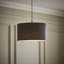 27.5cm H Cotton Drum Pendant Shade ( Screw On )-739123394-763534825
