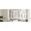 Armoire à pharmacie de 35 po x 27,5 po, armoire de rangement murale pour salle de bain, armoire de salle de bain moderne avec miroir, armoire à miroir avec 6 tablettes ouvertes (meuble-lavabo non inclus)-419003207