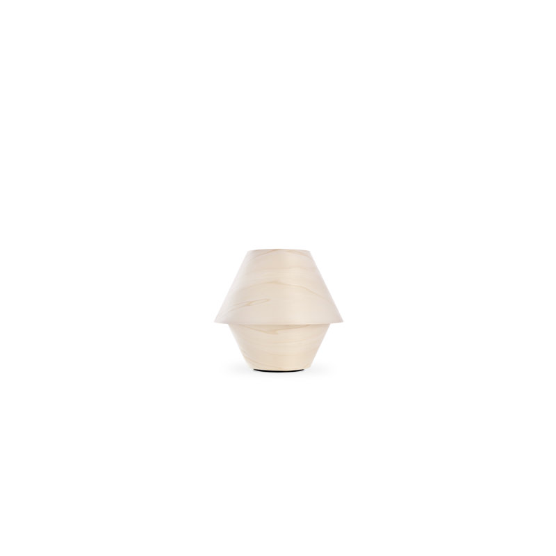 Hotel Simple Table Lamp, 8.9" Dia., Non-Dimmable, Ivory White