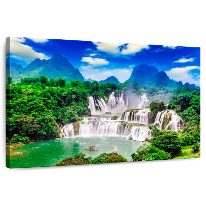 Alvord Chinese Waterfall, 20" H x 30" W