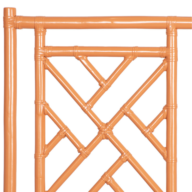 Chippendale Standard Bed, Queen, Citrus Orange
