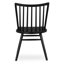 Chaise d'appoint à dossier en lattes en bois massif-523292350