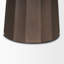 Swanson 60" Dark Brown Wood Round Pedestal Dining Table