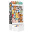 Rangement pour jouets 51,5 po, rangement pour animaux en peluche avec chevalet, armoire de rangement pour jouets avec 2 tableaux bricolage et tiroir mobile pour chambre d'enfant, salle de jeux, chambre de bébé, blanc-1734326029